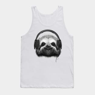 Sloth DJ Tank Top